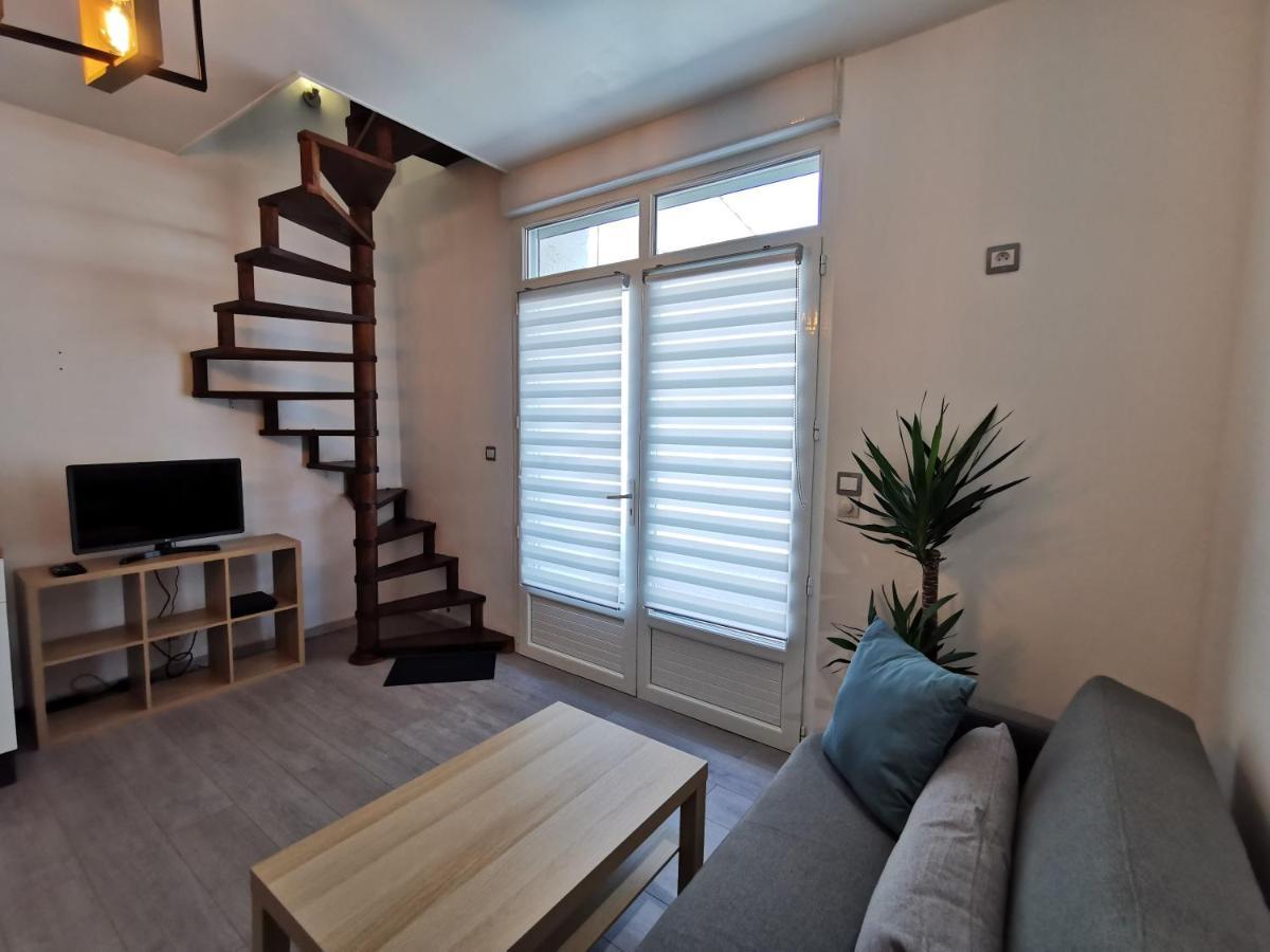 Charmant appartement dans centre Meschers/Gironde Extérieur photo